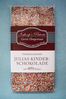 Vollmilchschokolade - Julias Kinderschokolade